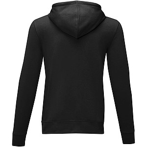 Pánská rozepínací mikina s kapucí Elevate THERON, černá, vel. XL