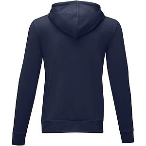 Pánská rozepínací mikina s kapucí Elevate THERON, námořní modrá, vel. M
