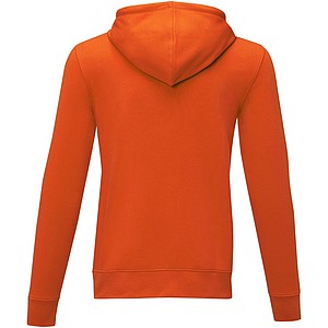 Pánská rozepínací mikina s kapucí Elevate THERON, oranžová, vel. XL