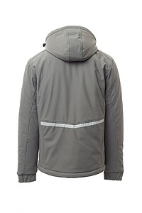 Pánská softshellová bunda PAYPER CREEK PAD ULTRALITE, šedá, XXL