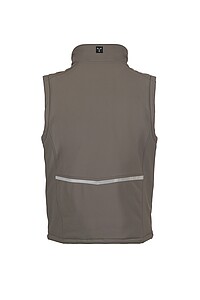 Pánská softshellová vesta PAYPER CREEK PAD VEST ULTRALITE, šedá, XXS