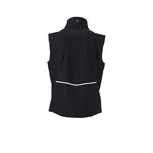 Pánská softshellová vesta PAYPER CREEK VEST L.I.T., černá, velikost L