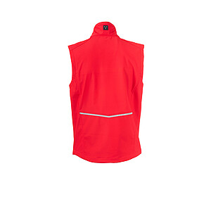 Pánská softshellová vesta PAYPER CREEK VEST L.I.T., červená, velikost L