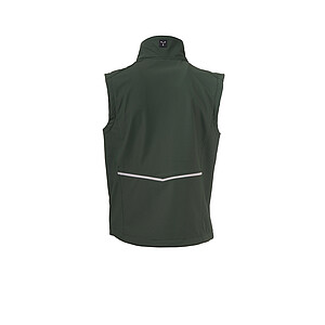 Pánská softshellová vesta PAYPER CREEK VEST L.I.T., tmavě zelená, velikost L