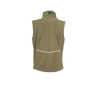 Pánská softshellová vesta PAYPER CREEK VEST L.I.T., vojenksá zelená, velikost L