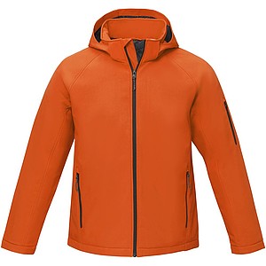 Pánská vyteplená softshellová bunda Elevate, oranžová, vel. M