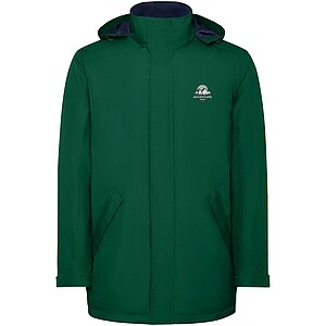 Pánská zateplená softshellová parka Roly Notus, velikost 3XL, tmavě zelená