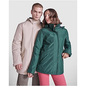 Pánská zateplená softshellová parka Roly Notus, velikost 3XL, tmavě zelená