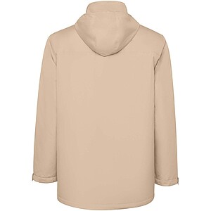 Pánská zateplená softshellová parka Roly Notus, velikost XL, světle hnědá