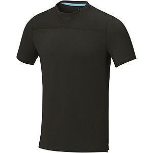 Pánské funkční tričko Elevate BORAX, černé, vel. L - sportovní trička s vlastním potiskem