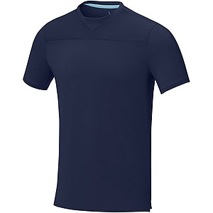 Pánské funkční tričko Elevate BORAX, námořně modré, vel. S - sportovní trička s vlastním potiskem