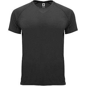 Pánské funkční tričko s krátkým rukávem, ROLY BAHRAIN, černá, vel. S - sportovní trička s vlastním potiskem