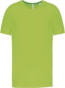Pánské sportovní triko KARIBAN 130g, světle zelená, XS