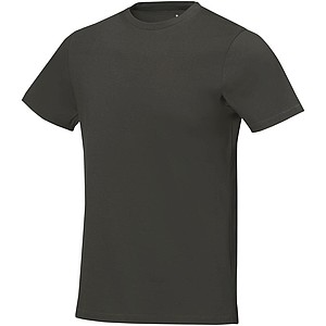 Pánské tričko Elevate NANAIMO, antracitové, vel. XS - firemní trička s potiskem
