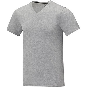 Pánské tričko Elevate SOMOTO, světle šedý melír, vel. L - firemní trička s potiskem