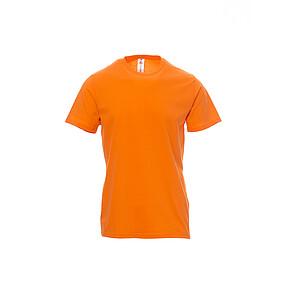Pánské tričko PAYPER PRINT, vel. 5XL, oranžová - firemní trička s potiskem
