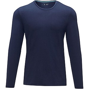 Pánské tričko s dlouhým rukávem Elevate PONOKA, námořně modré, vel. 3XL