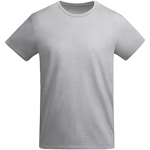 Pánské tričko s krátkým rukávem, ROLY BREDA, světle šedá, vel. 2XL
