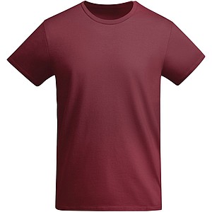 Pánské tričko s krátkým rukávem, ROLY BREDA, vínová, vel. M - reklamní předměty