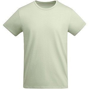 Pánské tričko s krátkým rukávem, ROLY BREDA, vojenská zelená světlá, vel. L - firemní trička s potiskem