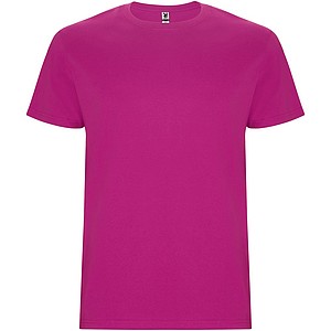 Pánské tričko s krátkým rukávem, ROLY STAFFORD, růžová, vel. S - firemní trička s potiskem