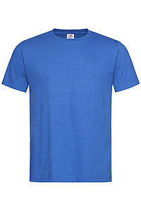 Pánské tričko STEDMAN CLASSIC-T ORGANIC MEN z bio bavlny, královská modrá, L - trička s potiskem