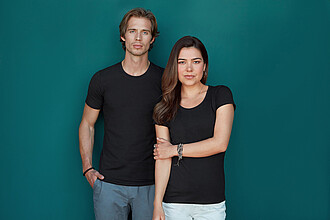 Pánské tričko STEDMAN STRETCH-T, černá, velikost 3XL
