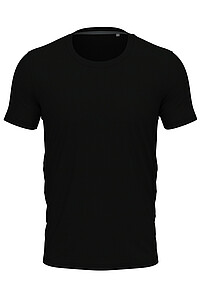 Pánské tričko STEDMAN STRETCH-T, černá, velikost XL