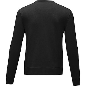 Pánský svetr s kruhovým výstřihem Elevate ZENON, černý, vel. 4XL