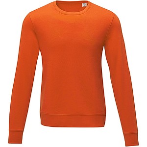 Pánský svetr s kruhovým výstřihem Elevate ZENON, oranžový, vel. XS