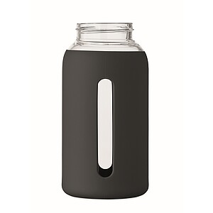 PARLA Láhev z borosilikátového skla 600 ml, černá