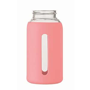 PARLA Láhev z borosilikátového skla 600 ml, jemně růžová