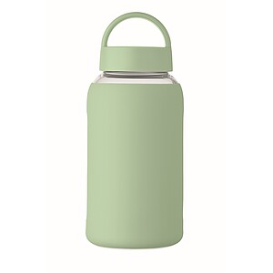 PARLA Láhev z borosilikátového skla 600 ml, zelená