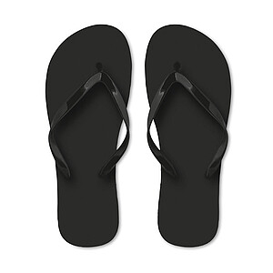PE pláž papuče M, černá