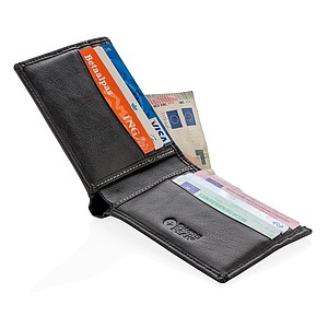 Peněženka s RFID ochranou, černá