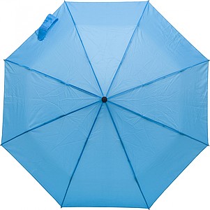 PERUSON Skládací automatický deštník, pr. 99cm, světle modrý