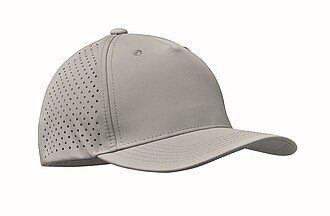 Pětipanelová baseballová kšiltovka 200g, šedá
