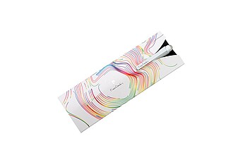 PIERRE CARDIN ALAIN Kuličkové gumovací pero, bílá