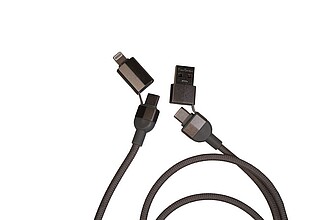 PIERRE CARDIN DONNES Magnetický nabíjecí kabel, šedá