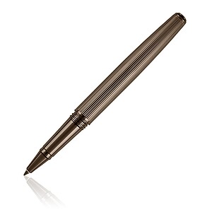 PIERRE CARDIN LAURENCE Kovový roller s modrou n., gunmetal