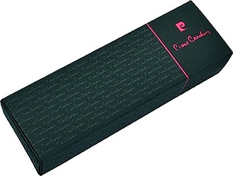PIERRE CARDIN RENEE Kovová sada kuličkového pera a rolleru s modrou n., stříbrná