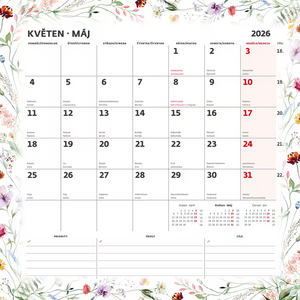 Plánovací kalendář 2027