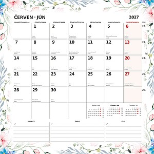 Plánovací kalendář 2027