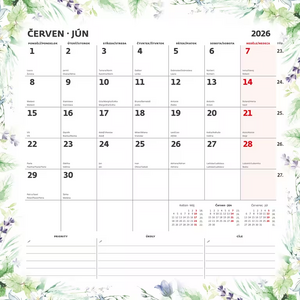 Plánovací kalendář 2027