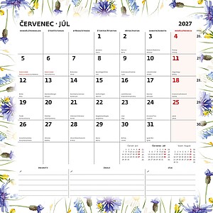 Plánovací kalendář 2027