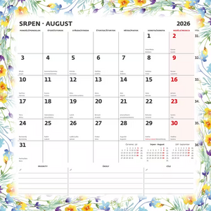 Plánovací kalendář 2027