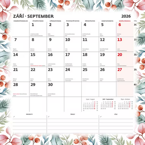 Plánovací kalendář 2027
