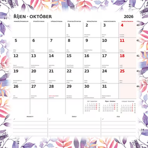 Plánovací kalendář 2027