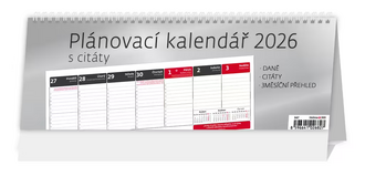 Plánovací kalendář s citáty 2027 - reklamní kalendáře