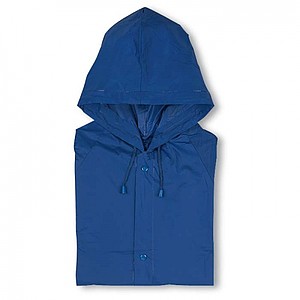 Pláštěnka z PVC materiálu, modrá - reklamní deštníky